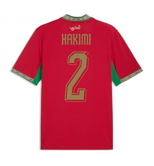 Marokko Achraf Hakimi #2 Kotipaita MM-kisat 2026 Lyhythihainen Marokko Achraf Hakimi #2 Kotipaita MM-kisat 2026 Lyhythihainen